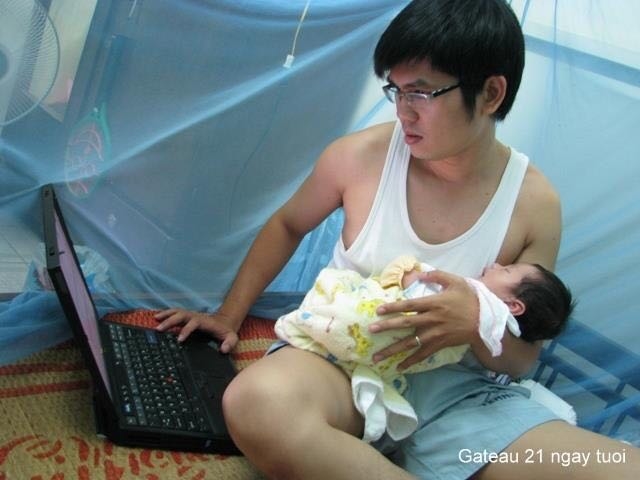 Với đàn ông, sự nghiệp làm cha cũng quan trọng như bao sự nghiệp khác Voi dan ong, su nghiep lam cha cung quan trong nhu bao su nghiep khac