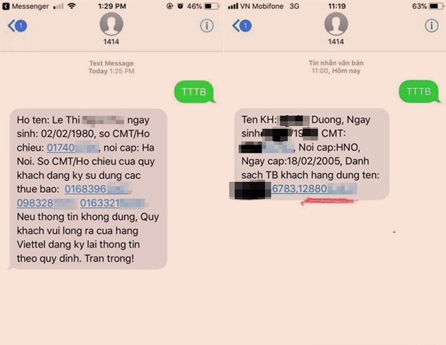 Thông tin thuê bao bị đánh cắp để kích hoạt SIM rác: Nhà mạng hết đường 'chối tội'! Thong tin thue bao bi danh cap de kich hoat SIM rac: Nha mang het duong 'choi toi'!