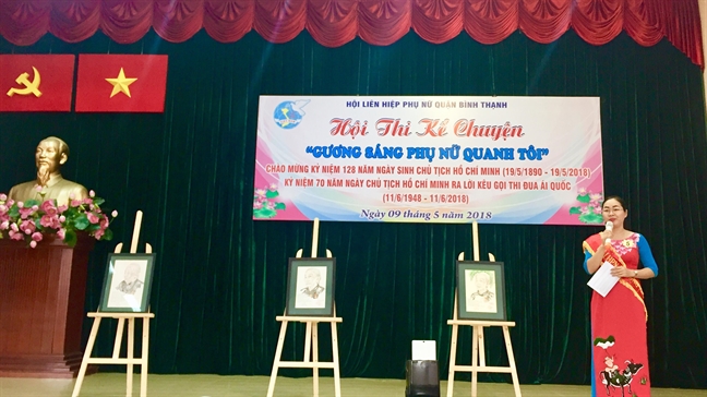 Hội thi 'Gương sáng phụ nữ quanh tôi' Hoi thi 'Guong sang phu nu quanh toi'
