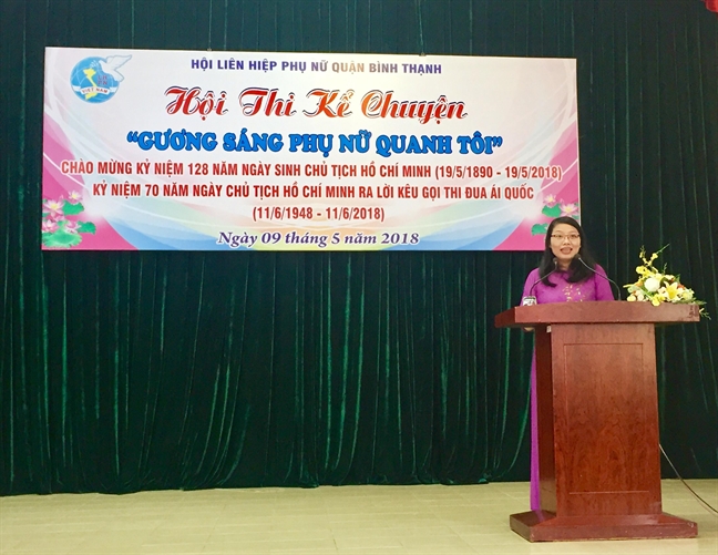 Hội thi 'Gương sáng phụ nữ quanh tôi' Hoi thi 'Guong sang phu nu quanh toi'
