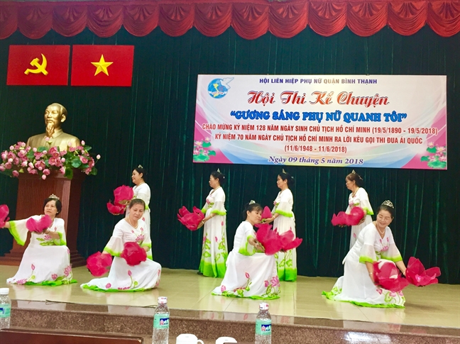 Hội thi 'Gương sáng phụ nữ quanh tôi' Hoi thi 'Guong sang phu nu quanh toi'