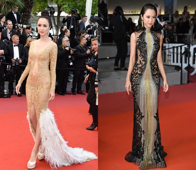 Soi bộ cánh giúp sao Việt tỏa sáng tại thảm đỏ LHP Cannes 2018 Soi bo canh giup sao Viet toa sang tai tham do LHP Cannes 2018