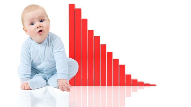 Nhà sản xuất lao đao vì tỉ lệ sinh giảm ở mức kỷ lục Nha san xuat lao dao vi ti le sinh giam o muc ky luc