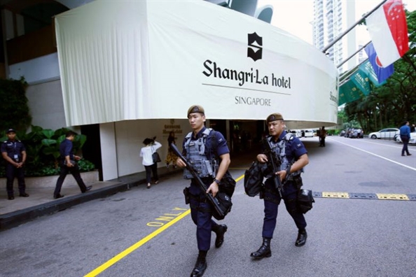 Singapore hạn chế không phận để bảo vệ ông Donald Trump và Kim Jong Un Singapore han che khong phan de bao ve ong Donald Trump va Kim Jong Un