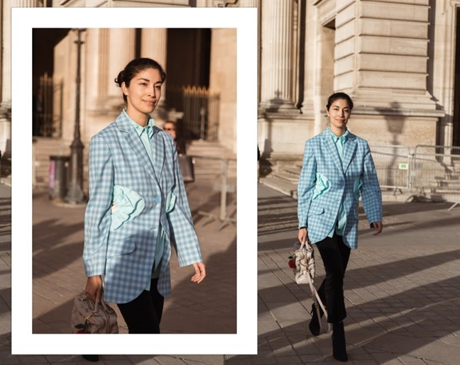 Họa tiết checkered - tuyên ngôn thời trang của quý cô hiện đại Hoa tiet checkered - tuyen ngon thoi trang cua quy co hien dai