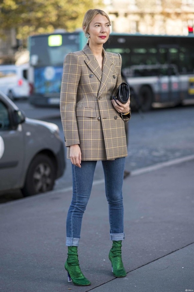 Họa tiết checkered - tuyên ngôn thời trang của quý cô hiện đại Hoa tiet checkered - tuyen ngon thoi trang cua quy co hien dai