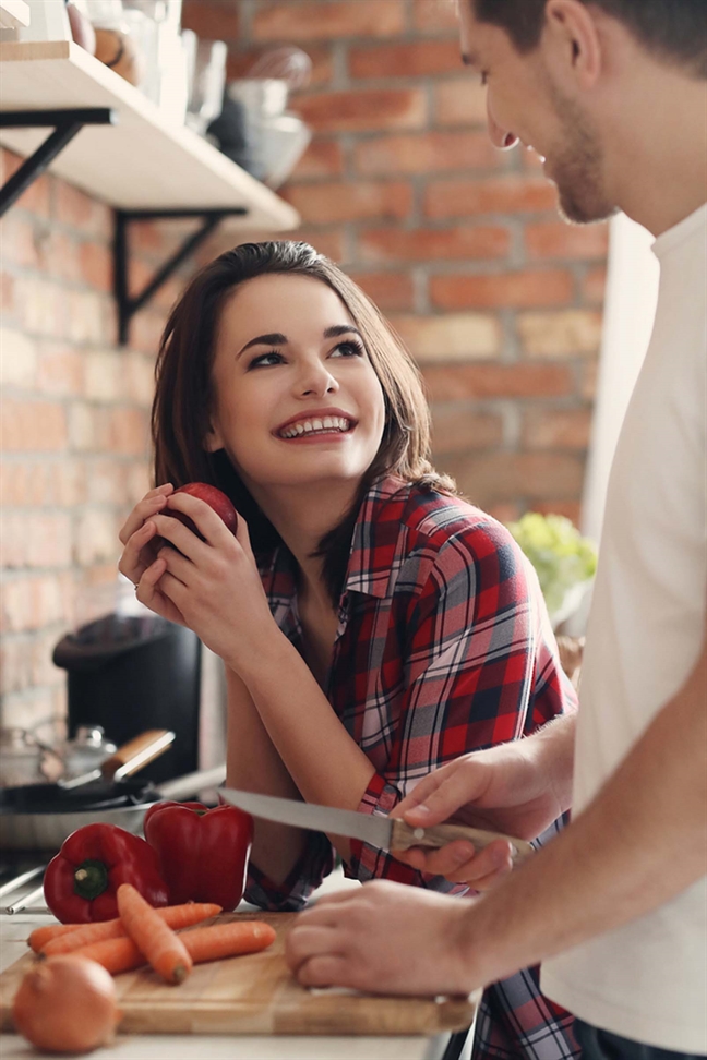 Nhìn bếp mà biết... mặt chồng Nhin bep ma biet... mat chong