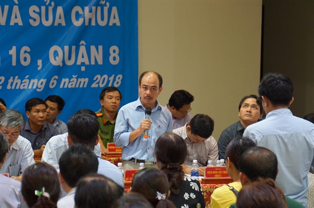 Công bố kiểm định vụ cháy chung cư Carina sau ba tháng Cong bo kiem dinh vu chay chung cu Carina sau ba thang