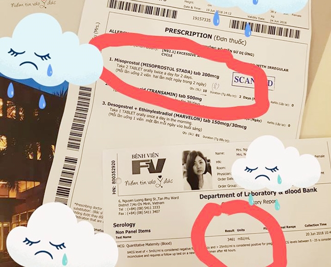 Bệnh viện FV nói gì về việc thai chết lưu được chẩn đoán ứ dịch trong lòng tử cung? Benh vien FV noi gi ve viec thai chet luu duoc chan doan u dich trong long tu cung?