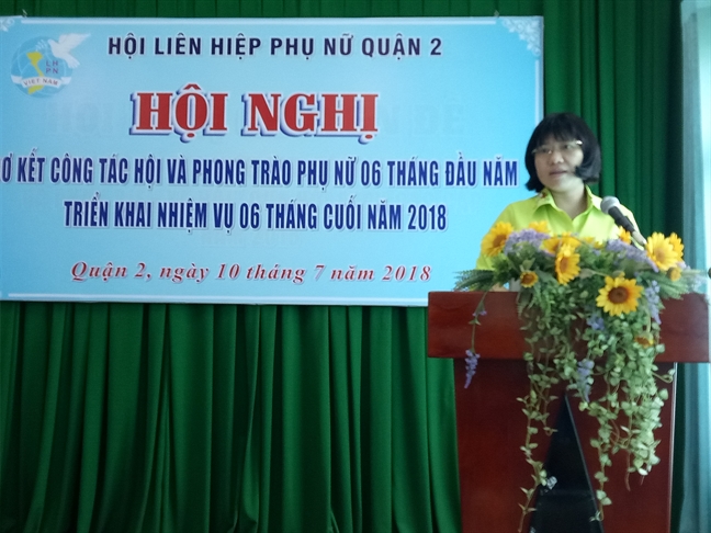Quận 2: Hỗ trợ 120 triệu đồng cho phụ nữ khởi nghiệp Quan 2: Ho tro 120 trieu dong cho phu nu khoi nghiep