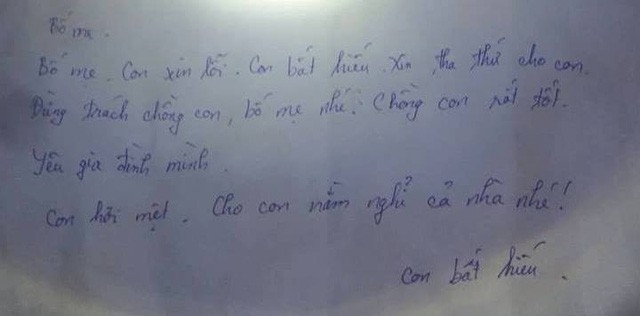 Người vợ mang bầu 7 tháng tự tử: Phụ nữ ơi, phải trân trọng cuộc sống của mình! Nguoi vo mang bau 7 thang tu tu: Phu nu oi, phai tran trong cuoc song cua minh!
