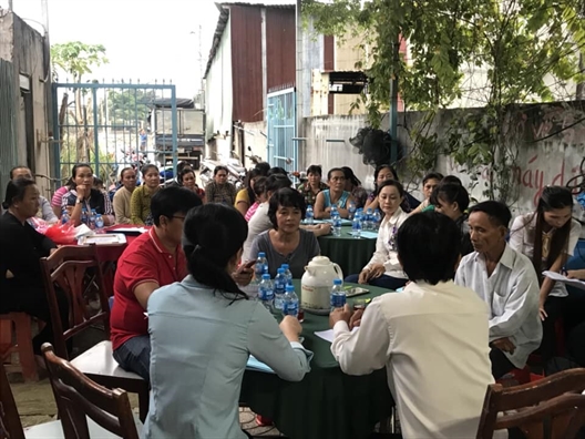 Huyện Bình Chánh: Ra mắt Chi hội Phụ nữ công nhân lao động Huyen Binh Chanh: Ra mat Chi hoi Phu nu cong nhan lao dong