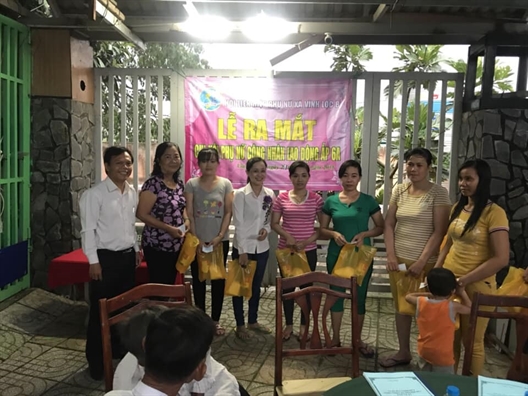 Huyện Bình Chánh: Ra mắt Chi hội Phụ nữ công nhân lao động Huyen Binh Chanh: Ra mat Chi hoi Phu nu cong nhan lao dong