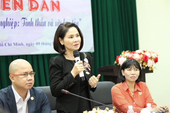 Diễn đàn ‘Phụ nữ khởi nghiệp: tinh thần và sức lan tỏa' Dien dan ‘Phu nu khoi nghiep: tinh than va suc lan toa'