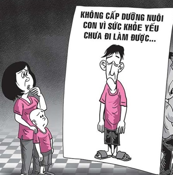 Đòi tiền cấp dưỡng nuôi con: Khó, nhưng vẫn phải làm! Doi tien cap duong nuoi con: Kho, nhung van phai lam!