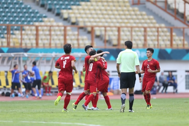 Olympic Việt Nam thắng to nhưng vẫn lo Olympic Viet Nam thang to nhung van lo