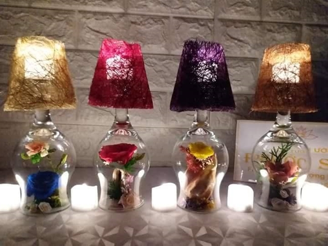 Những tác phẩm hoa tươi ướp thấm đam mê của người phụ nữ xứ Quảng Nhung tac pham hoa tuoi uop tham dam me cua nguoi phu nu xu Quang