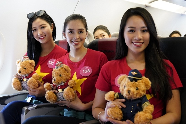 Vietjet và tân hoa hậu Việt Nam 2018 Trần Tiểu Vy trên hành trình đến ngôi hoa hậu Vietjet va tan hoa hau Viet Nam 2018 Tran Tieu Vy tren hanh trinh den ngoi hoa hau