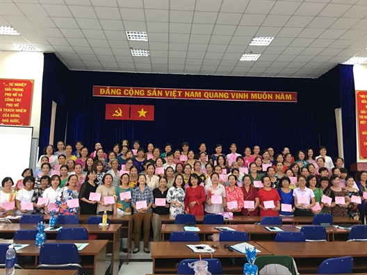 Quận Gò Vấp: Kết thúc thành công khóa tập huấn nghiệp vụ Quan Go Vap: Ket thuc thanh cong khoa tap huan nghiep vu
