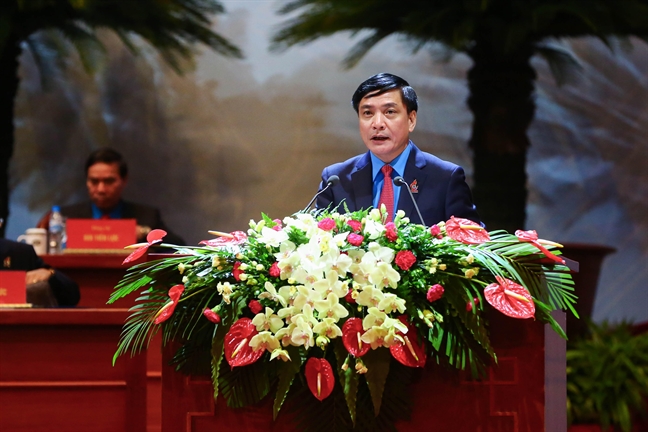 Tổng Bí thư Nguyễn Phú Trọng: Tập trung các nguồn lực chăm lo cho người lao động Tong Bi thu Nguyen Phu Trong: Tap trung cac nguon luc cham lo cho nguoi lao dong