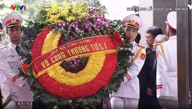 Hình ảnh xúc động tại lễ Quốc tang Chủ tịch nước Trần Đại Quang Hinh anh xuc dong tai le Quoc tang Chu tich nuoc Tran Dai Quang