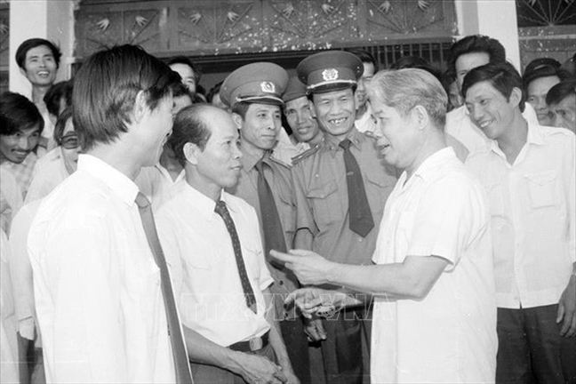 Dấu ấn sự nghiệp của nguyên Tổng bí thư Đỗ Mười qua ảnh Dau an su nghiep cua nguyen Tong bi thu Do Muoi qua anh