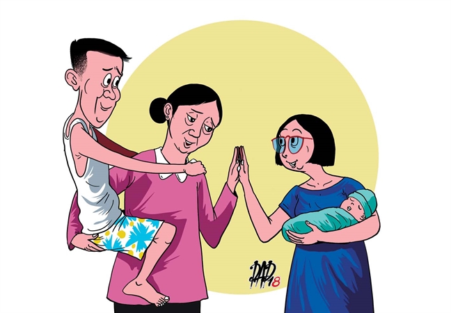 Đừng mất công buôn chuyện nói xấu mẹ chồng Dung mat cong buon chuyen noi xau me chong