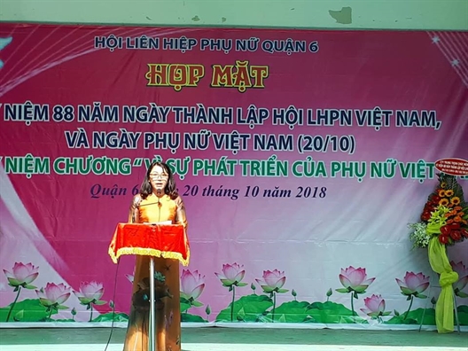 1.293 tổ Hội tại quận 6 tham gia các phong trào thi đua 1.293 to Hoi tai quan 6 tham gia cac phong trao thi dua
