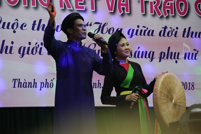Liên hoan Hát ru và hát dân ca năm 2018 Lien hoan Hat ru va hat dan ca nam 2018
