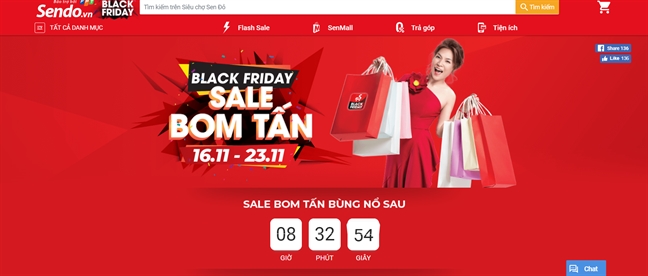 Bước vào mùa ‘săn sale’ Black Friday Buoc vao mua ‘san sale’ Black Friday