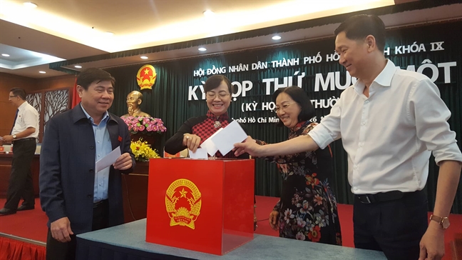 Hội đồng nhân dân TP.HCM họp bất thường bầu nhân sự mới Hoi dong nhan dan TP.HCM hop bat thuong bau nhan su moi
