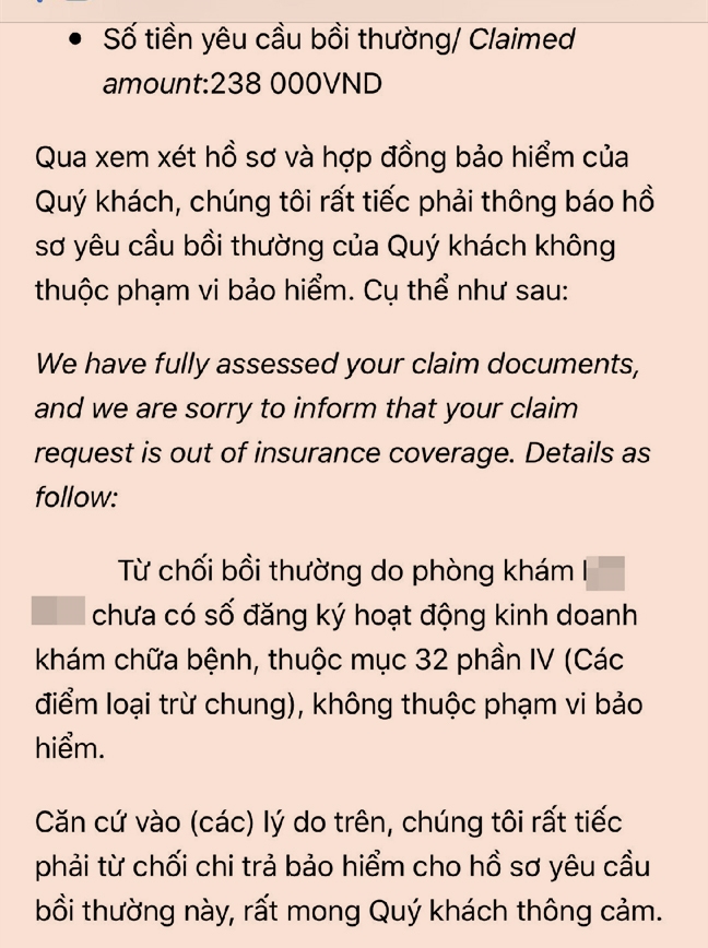 Cố tình 'làm khó' khách hàng để 'quỵt' tiền bảo hiểm Co tinh 'lam kho' khach hang de 'quyt' tien bao hiem