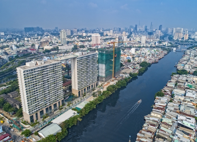 Diamond Lotus Riverside xứng đáng là biểu tượng xanh giữa lòng thành phố Diamond Lotus Riverside xung dang la bieu tuong xanh giua long thanh pho