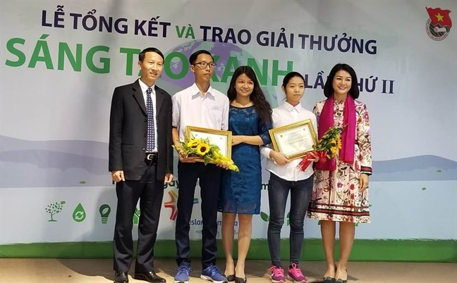 Lễ chung kết và trao giải thưởng sáng tạo xanh lần thứ 2 Le chung ket va trao giai thuong sang tao xanh lan thu 2