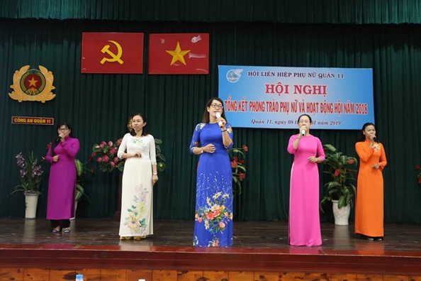 Quận 11: Không còn hộ nghèo do phụ nữ làm chủ Quan 11: Khong con ho ngheo do phu nu lam chu