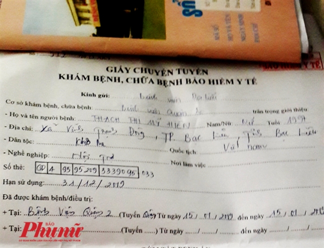 Nhiều bệnh nhân không được bảo hiểm y tế thanh toán vì bệnh viện quận chuyển viện Nhieu benh nhan khong duoc bao hiem y te thanh toan vi benh vien quan chuyen vien