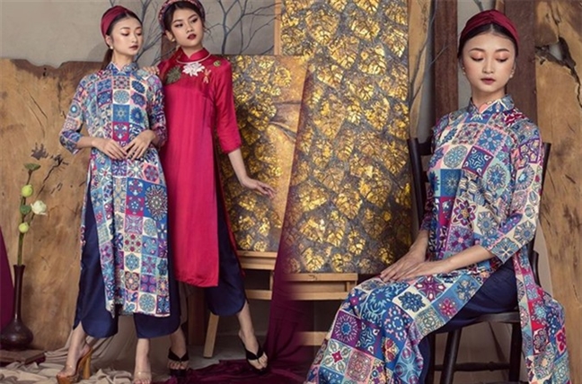 Những kiểu áo dài cách tân được yêu thích dịp tết Kỷ Hợi Nhung kieu ao dai cach tan duoc yeu thich dip tet Ky Hoi
