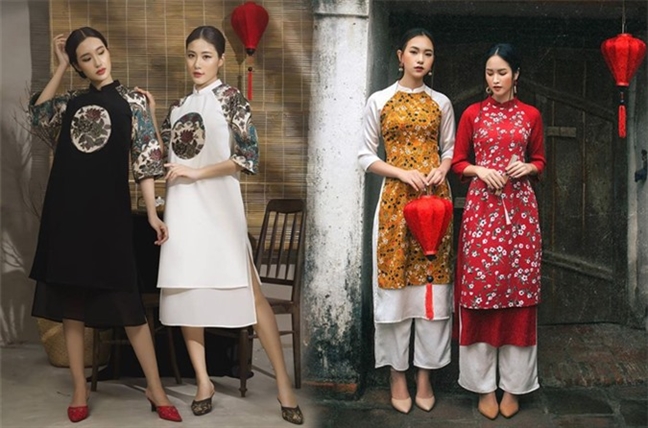 Những kiểu áo dài cách tân được yêu thích dịp tết Kỷ Hợi Nhung kieu ao dai cach tan duoc yeu thich dip tet Ky Hoi
