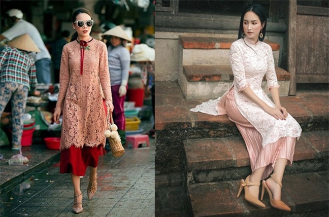 Những kiểu áo dài cách tân được yêu thích dịp tết Kỷ Hợi Nhung kieu ao dai cach tan duoc yeu thich dip tet Ky Hoi