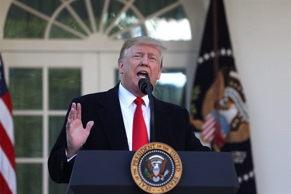 Tổng thống Trump tuyên bố chấm dứt đóng cửa chính phủ Tong thong Trump tuyen bo cham dut dong cua chinh phu