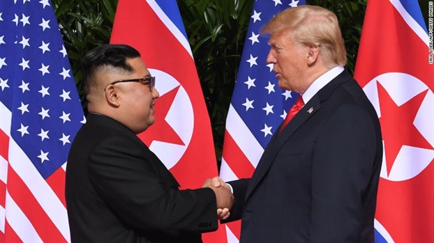Ngoại trưởng Mỹ nói Triều Tiên vẫn là mối đe dọa hạt nhân, Tổng thống Trump nói ngược lại Ngoai truong My noi Trieu Tien van la moi de doa hat nhan, Tong thong Trump noi nguoc lai