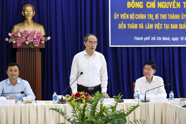 Bí thư Thành ủy Nguyễn Thiện Nhân thị sát, giải quyết các vấn đề nóng của metro Bi thu Thanh uy Nguyen Thien Nhan thi sat, giai quyet cac van de nong cua metro