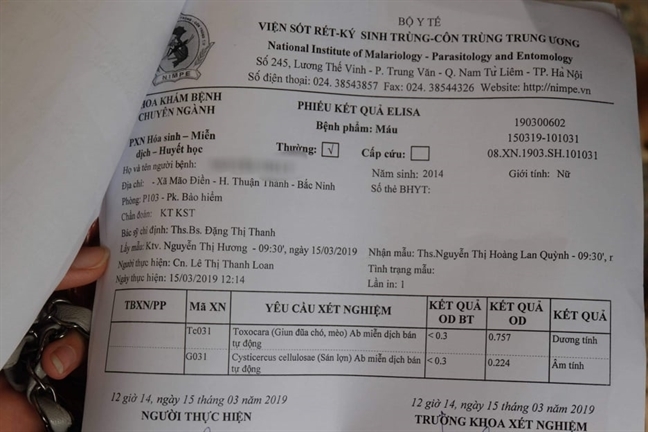 Cục trưởng Cục An toàn thực phẩm: 'Không có gì là bất thường qua tỷ lệ xét nghiệm dương tính với sán dải heo của trẻ em ở Bắc Ninh' Cuc truong Cuc An toan thuc pham: 'Khong co gi la bat thuong qua ty le xet nghiem duong tinh voi san dai heo cua tre em o Bac Ninh'