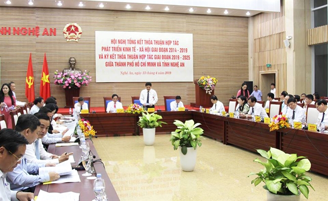 TP.HCM và Nghệ An đẩy mạnh hợp tác giai đoạn 2019 - 2025 TP.HCM va Nghe An day manh hop tac giai doan 2019 - 2025