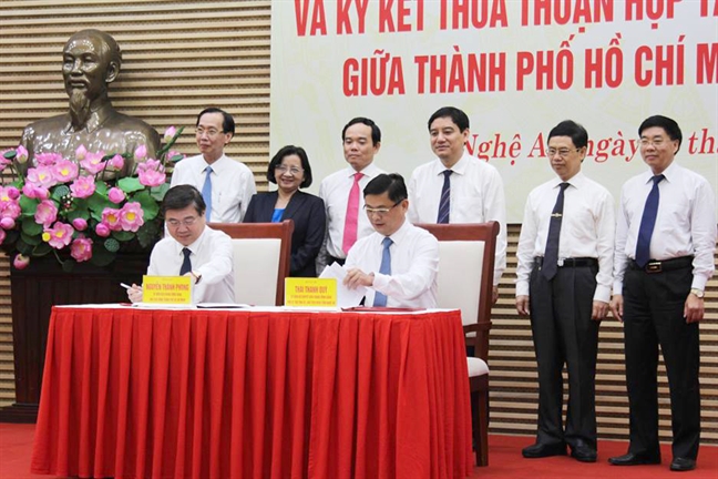 TP.HCM và Nghệ An đẩy mạnh hợp tác giai đoạn 2019 - 2025 TP.HCM va Nghe An day manh hop tac giai doan 2019 - 2025