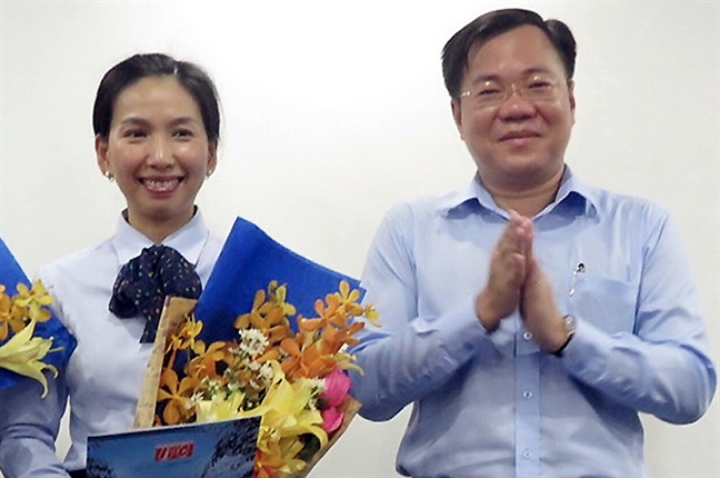 Bắt tạm giam tổng giám đốc Sadeco Hồ Thị Thanh Phúc Bat tam giam tong giam doc Sadeco Ho Thi Thanh Phuc