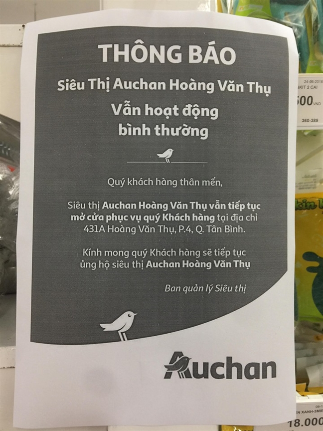Auchan không giảm giá đồng loạt, người mua 'tưởng bở'! Auchan khong giam gia dong loat, nguoi mua 'tuong bo'!