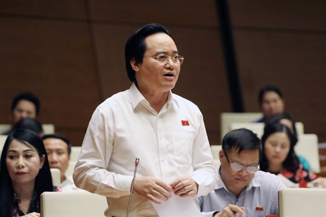 Bộ trưởng Phùng Xuân Nhạ 'trần tình' về những yếu kém của ngành giáo dục Bo truong Phung Xuan Nha 'tran tinh' ve nhung yeu kem cua nganh giao duc