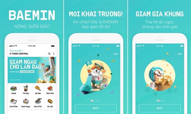 BAEMIN - dịch vụ giao đồ ăn hàng đầu từ Hàn Quốc chính thức gia nhập thị trường Việt Nam BAEMIN - dich vu giao do an hang dau tu Han Quoc chinh thuc gia nhap thi truong Viet Nam