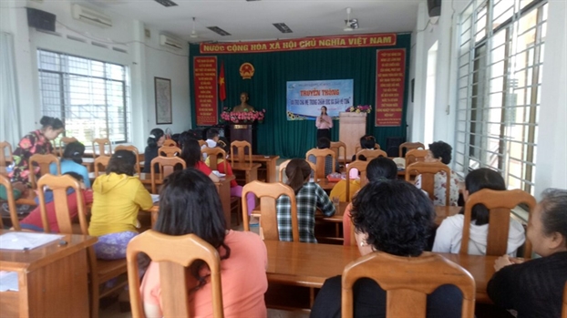 Cần Giờ: nhiều hoạt động vì an toàn cho phụ nữ và trẻ em Can Gio: nhieu hoat dong vi an toan cho phu nu va tre em